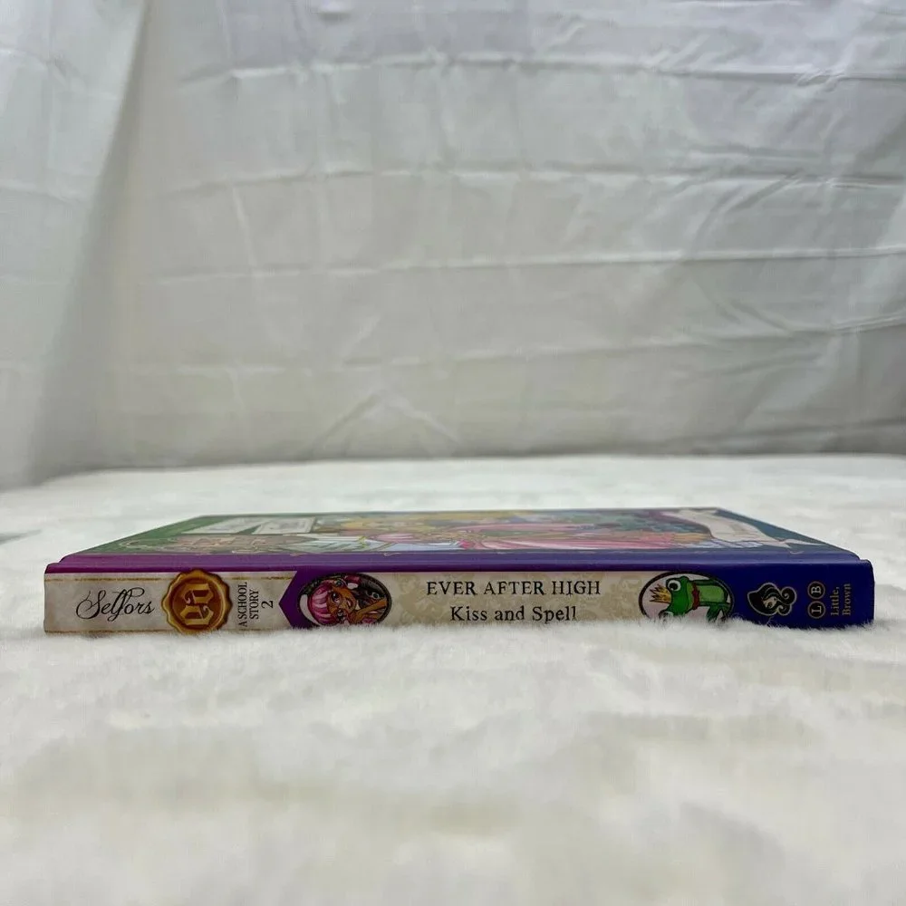 Ever After High Hardcover Book Kiss and Spell Selfors First Edition - Picture 3 of 7